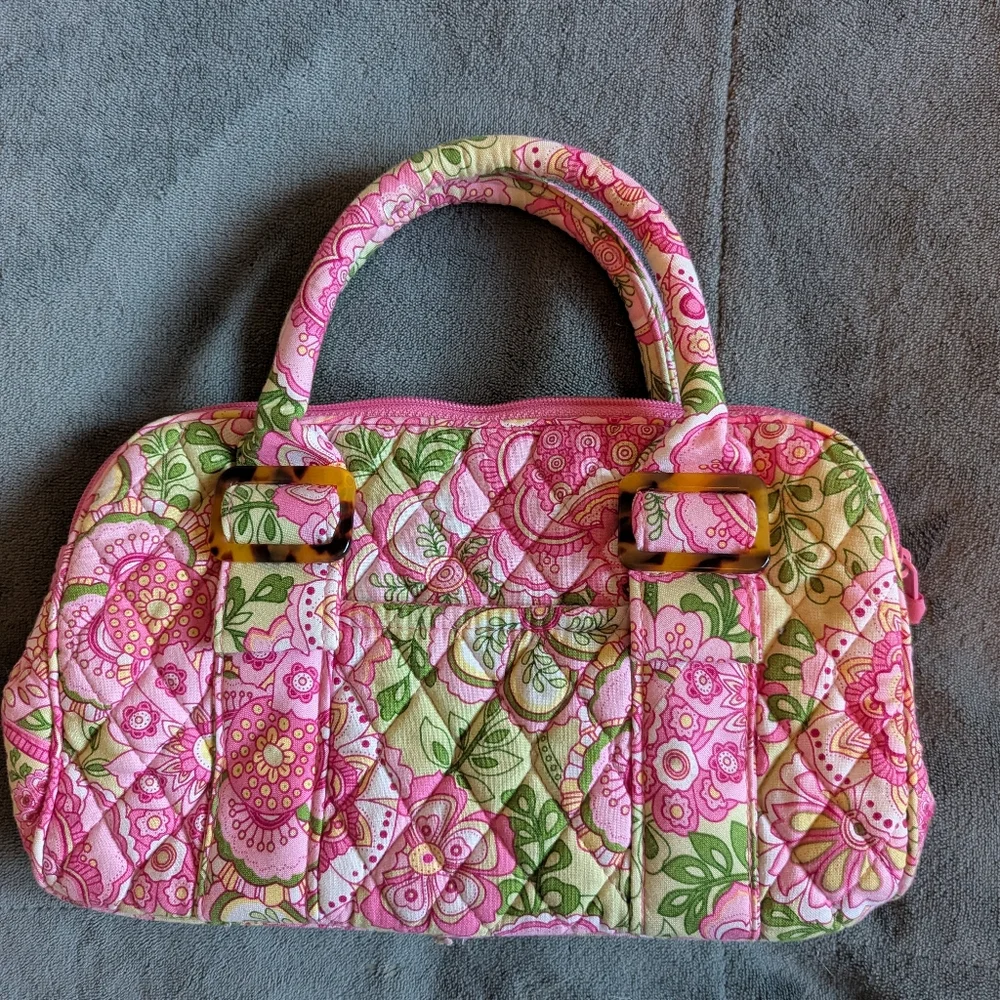 Vera Bradley Pink Handbag - Like New - Picture 1 of 2